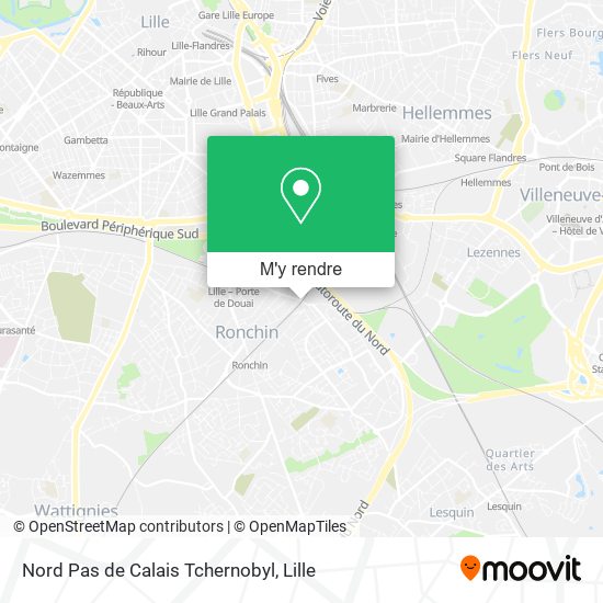 Nord Pas de Calais Tchernobyl plan