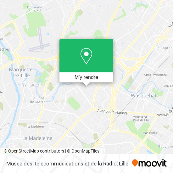 Musée des Télécommunications et de la Radio plan