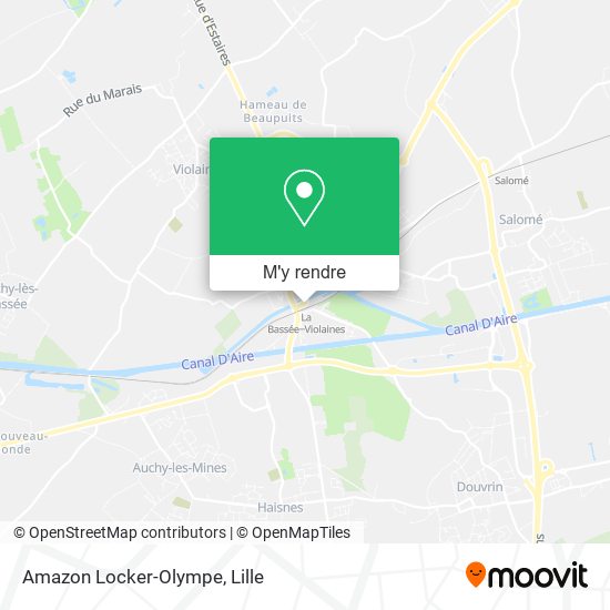 Amazon Locker-Olympe plan