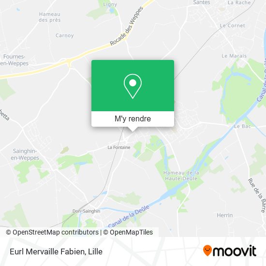 Eurl Mervaille Fabien plan
