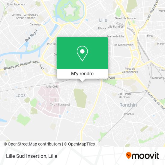 Lille Sud Insertion plan