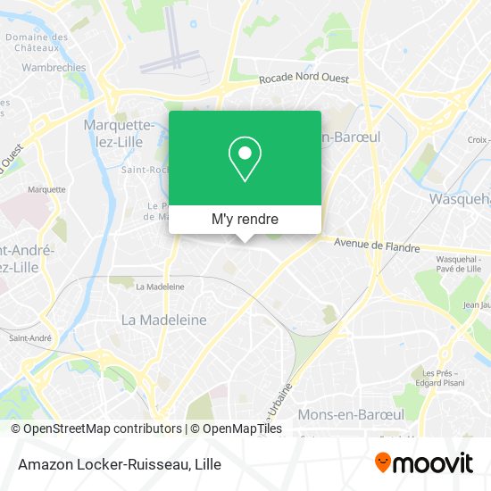 Amazon Locker-Ruisseau plan