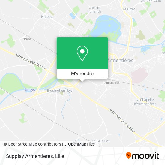 Supplay Armentieres plan