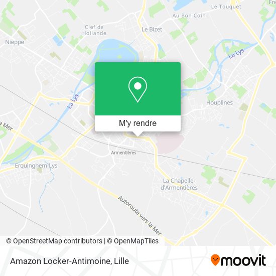 Amazon Locker-Antimoine plan