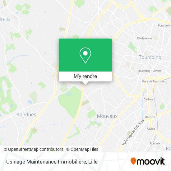 Usinage Maintenance Immobiliere plan