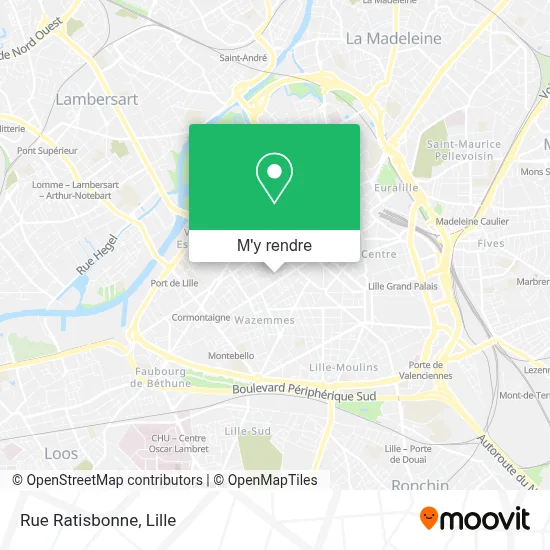 Rue Ratisbonne plan