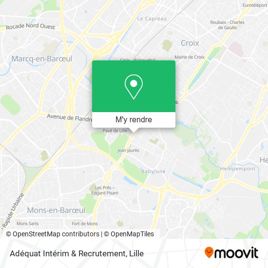 Adéquat Intérim & Recrutement plan