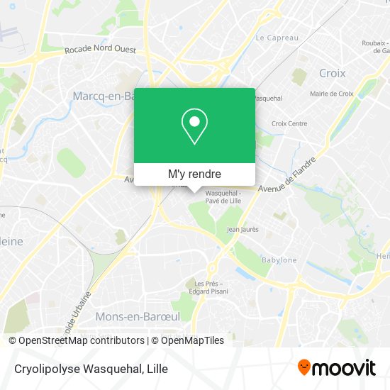 Cryolipolyse Wasquehal plan