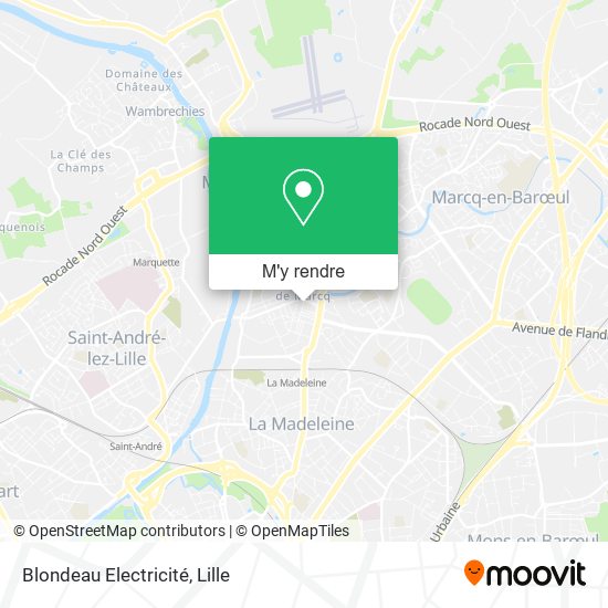 Blondeau Electricité plan