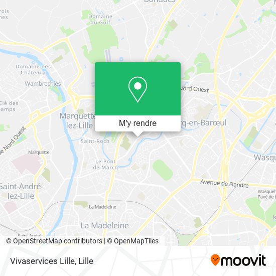 Vivaservices Lille plan