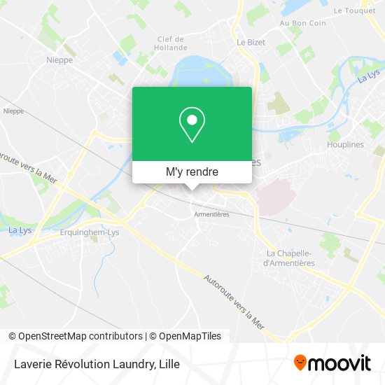 Laverie Révolution Laundry plan