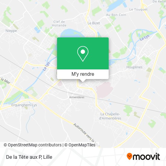 De la Tête aux P plan