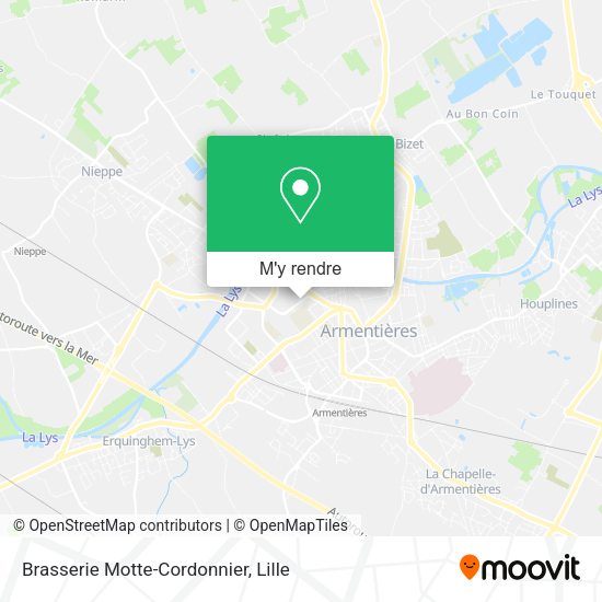 Brasserie Motte-Cordonnier plan