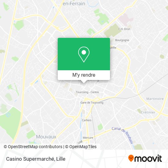 Casino Supermarché plan