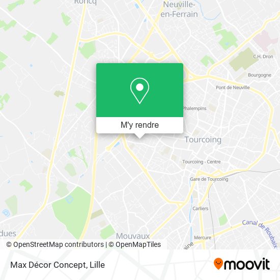 Max Décor Concept plan