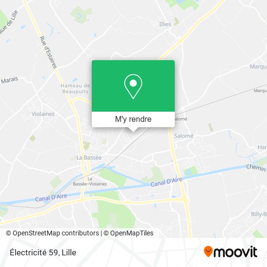 Électricité 59 plan