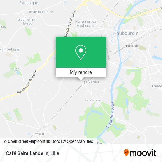 Café Saint Landelin plan