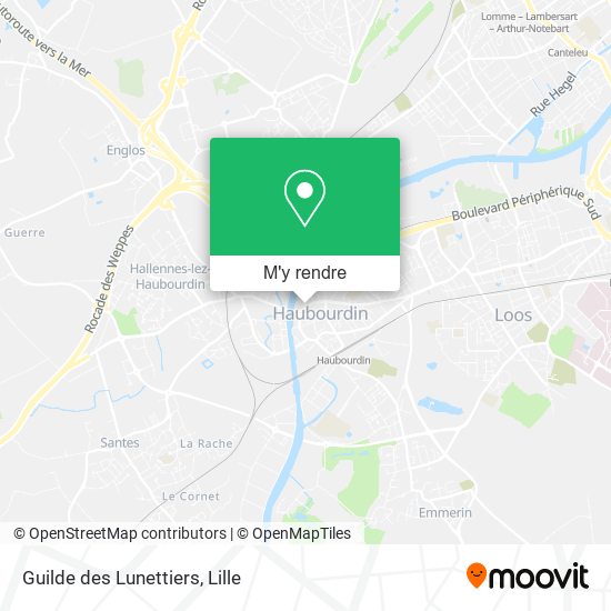 Guilde des Lunettiers plan