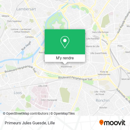Primeurs Jules Guesde plan