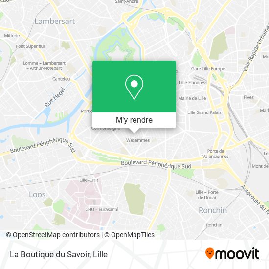 La Boutique du Savoir plan