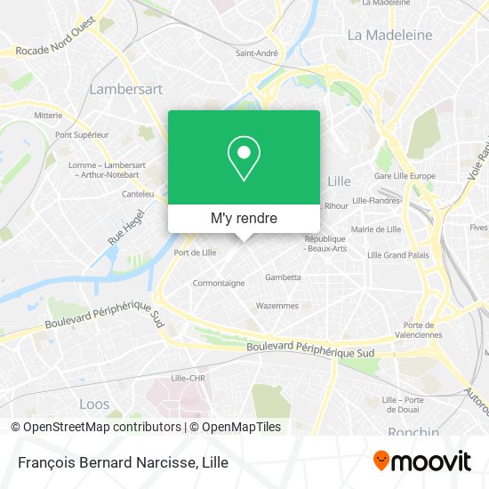 François Bernard Narcisse plan
