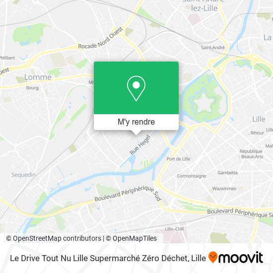 Le Drive Tout Nu Lille Supermarché Zéro Déchet plan