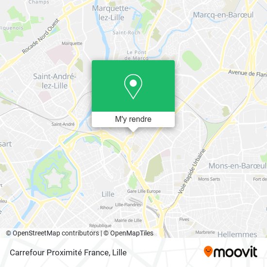 Carrefour Proximité France plan