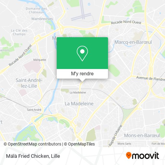 Málà Fried Chicken plan