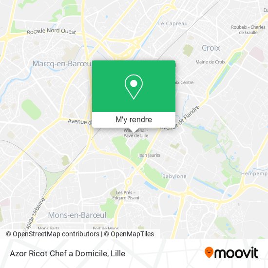 Azor Ricot Chef a Domicile plan
