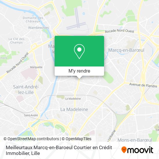 Meilleurtaux Marcq-en-Baroeul Courtier en Crédit Immobilier plan