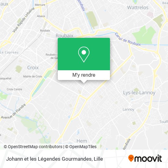 Johann et les Légendes Gourmandes plan