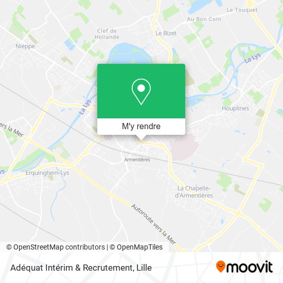 Adéquat Intérim & Recrutement plan