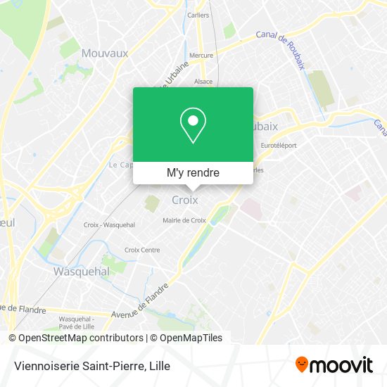 Viennoiserie Saint-Pierre plan