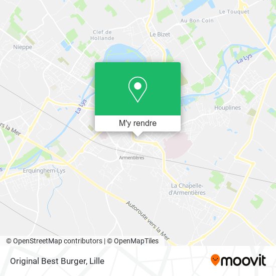 Original Best Burger plan
