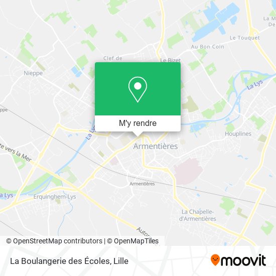 La Boulangerie des Écoles plan