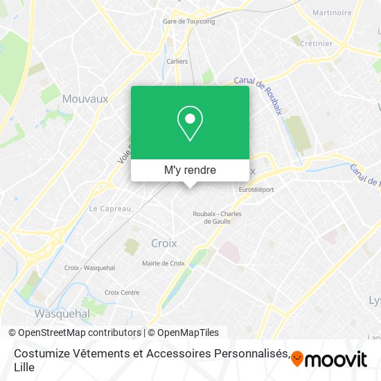 Costumize Vêtements et Accessoires Personnalisés plan