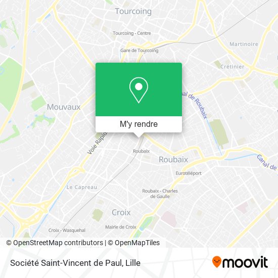 Société Saint-Vincent de Paul plan