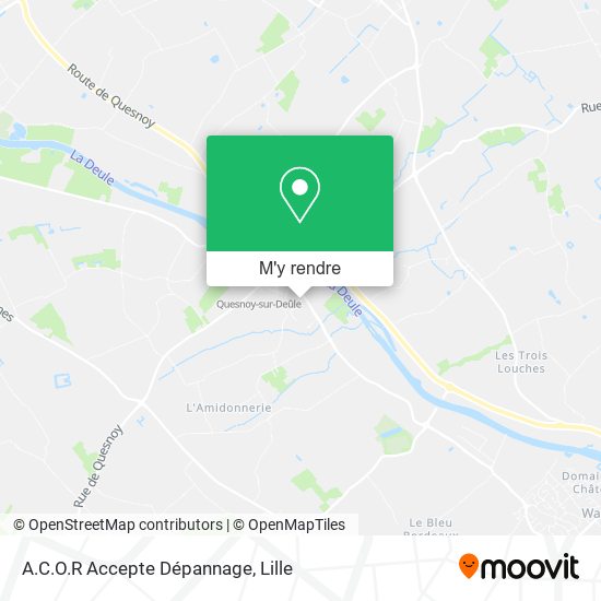 A.C.O.R Accepte Dépannage plan
