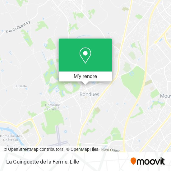 La Guinguette de la Ferme plan