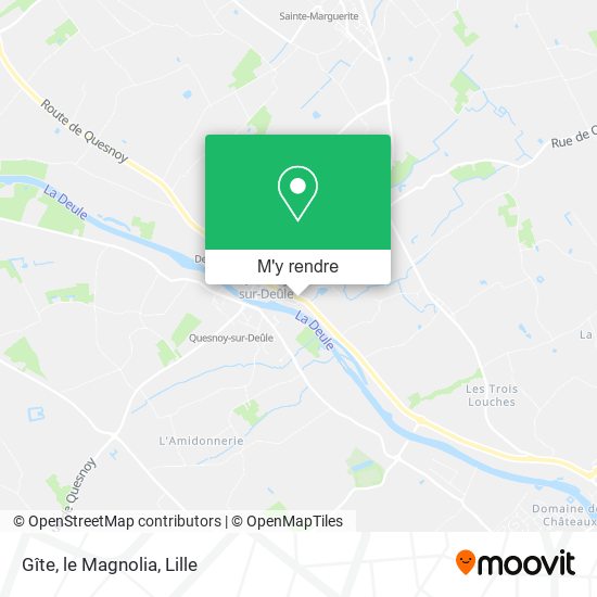 Gîte, le Magnolia plan