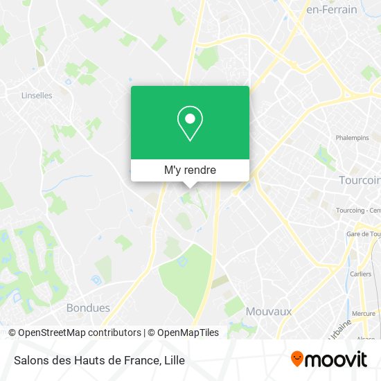 Salons des Hauts de France plan