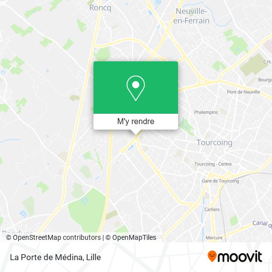 La Porte de Médina plan