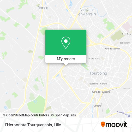 L'Herboriste Tourquennois plan
