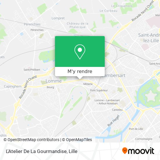 L'Atelier De La Gourmandise plan