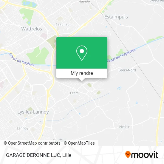 GARAGE DERONNE LUC plan