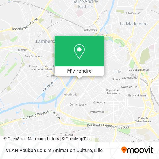 VLAN Vauban Loisirs Animation Culture plan