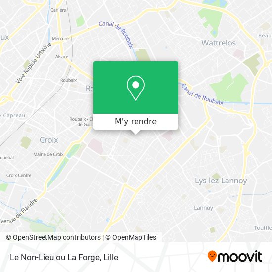 Le Non-Lieu ou La Forge plan