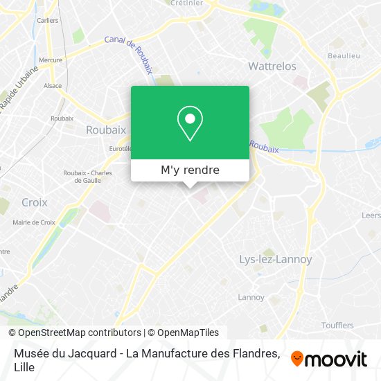 Musée du Jacquard - La Manufacture des Flandres plan