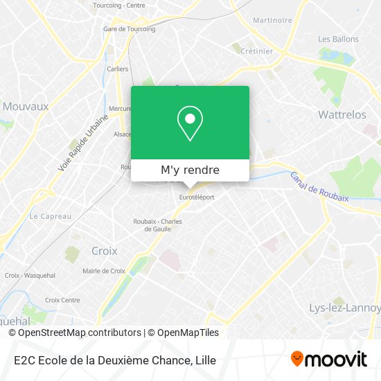 E2C Ecole de la Deuxième Chance plan