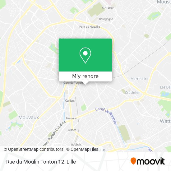 Rue du Moulin Tonton 12 plan